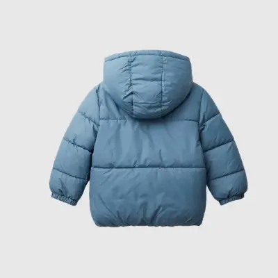 Benetton Erkek Bebek Mont Gri - 2