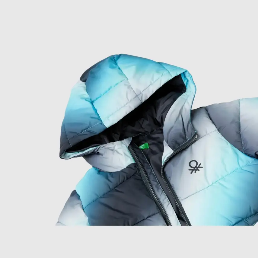 Benetton Erkek Bebek Mont Hologram Varak - 3