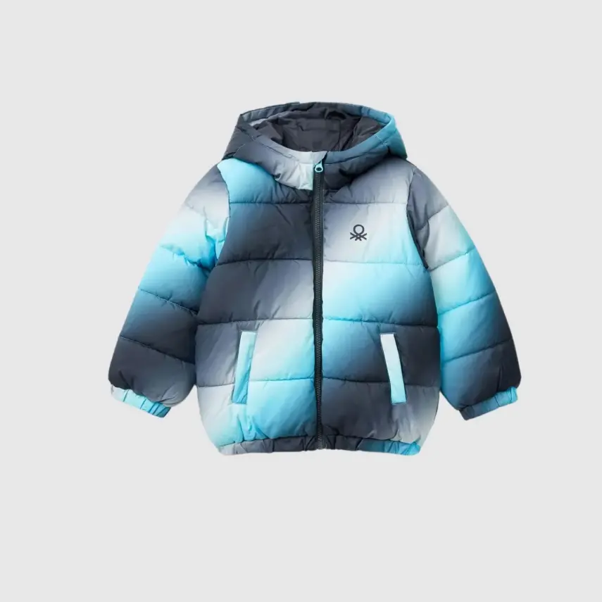 Benetton Erkek Bebek Mont Hologram Varak - 6