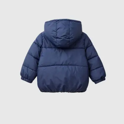 Benetton Erkek Bebek Mont Lacivert - 2