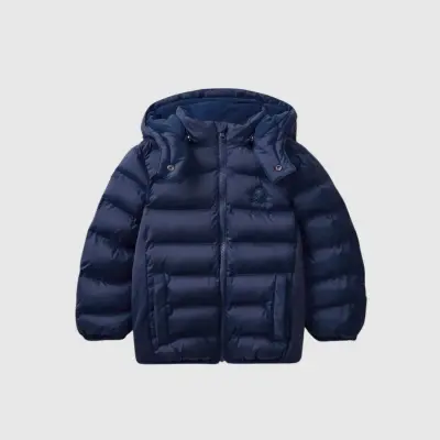 Benetton Erkek Bebek Mont Lacivert - 5