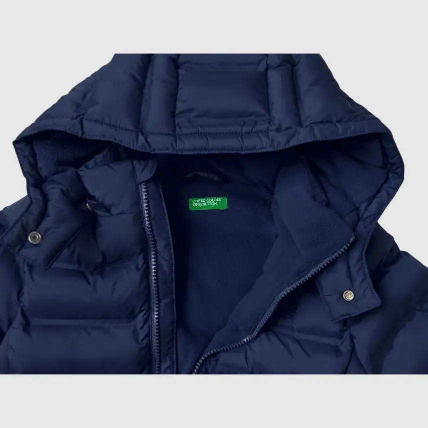 Benetton Erkek Bebek Mont Lacivert - 6