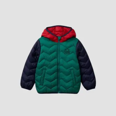 Benetton Erkek Bebek Mont Yeşil