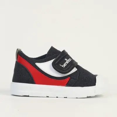 Benetton Erkek Bebek Spor Ayakkabı Lacivert - Kırmızı 