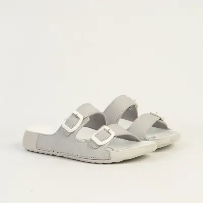 Benetton Erkek Bebek Terlik Gri - 2