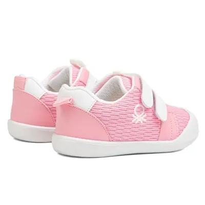 Benetton Kız Ayakkabı Suni Deri Pembe - 4