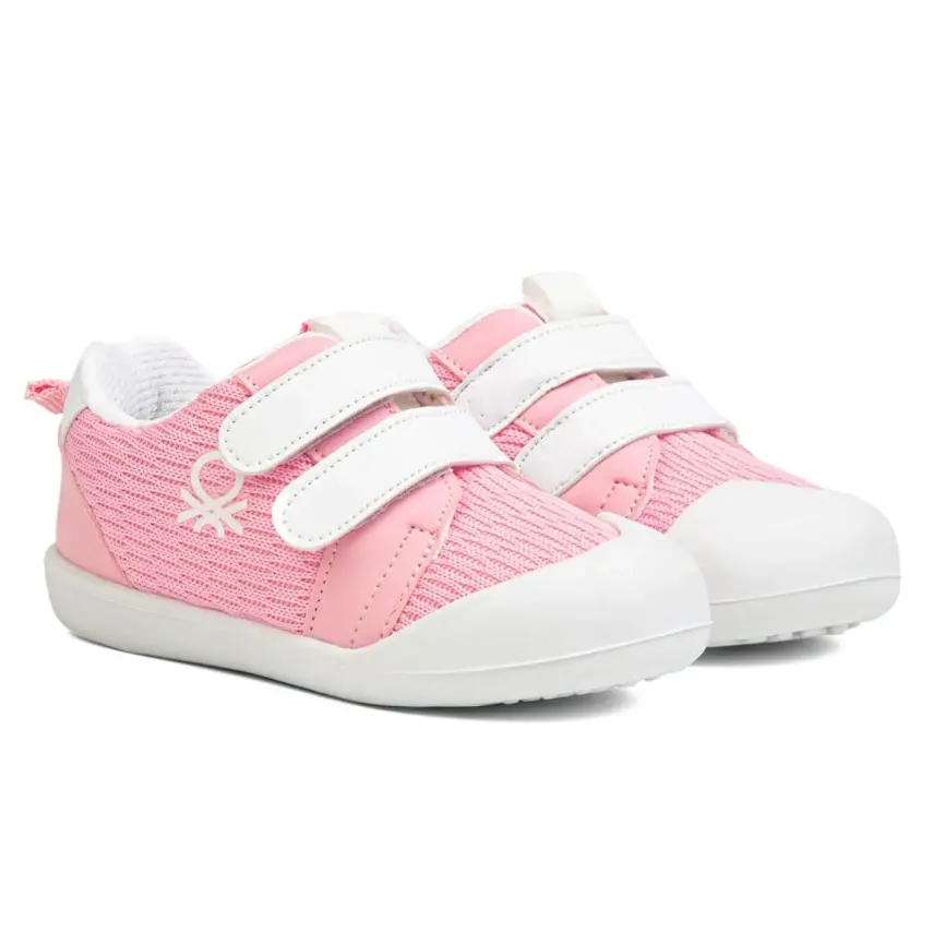 Benetton Kız Ayakkabı Suni Deri Pembe - 1