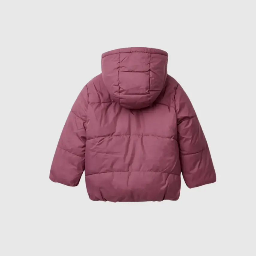 Benetton Kız Bebek Mont Pembe - 6