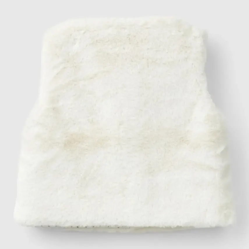 Benetton Kız Bebek Yelek Krem - 5