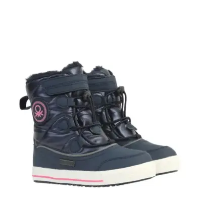 Benetton Kız Çocuk Bot Lacivert  - 8