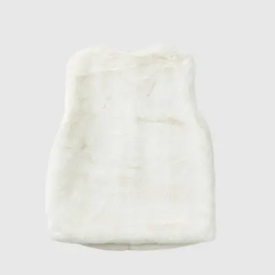 Benetton Kız Çocuk Yelek Krem - 3