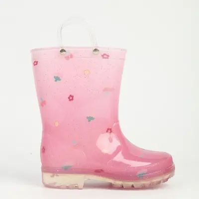 Benetton Su Geçirmez Yağmur Botu Pembe 