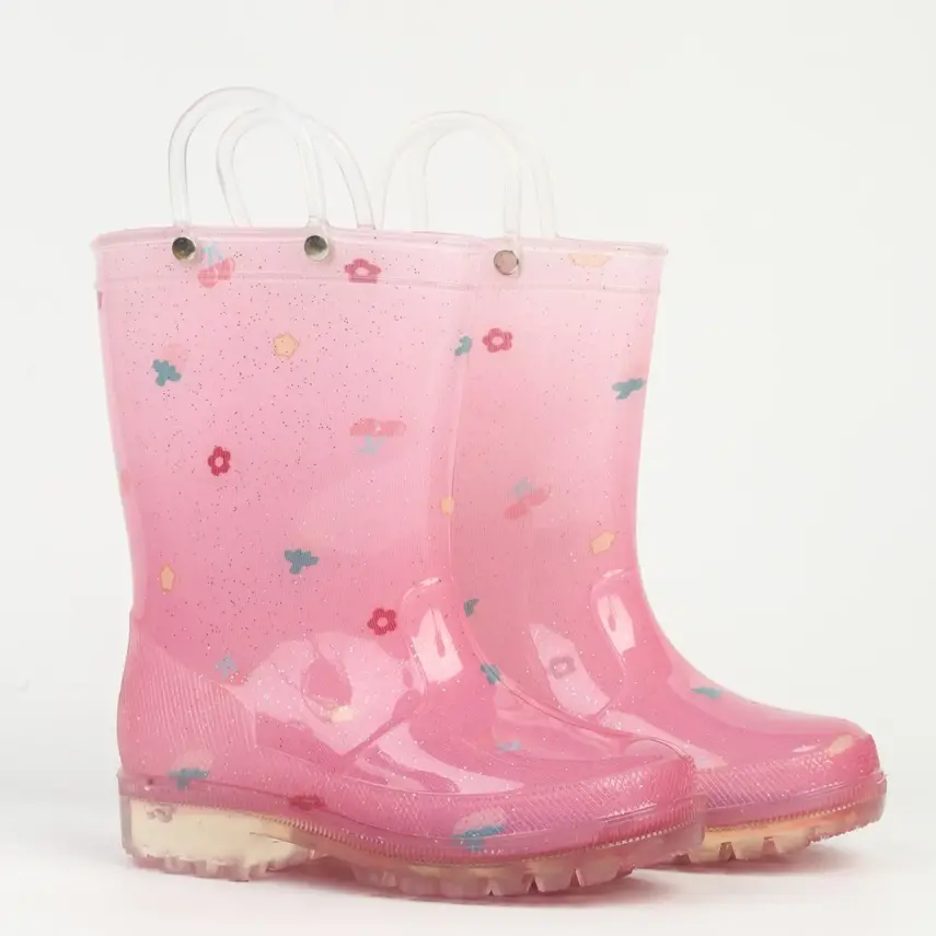 Benetton Su Geçirmez Yağmur Botu Pembe - 2