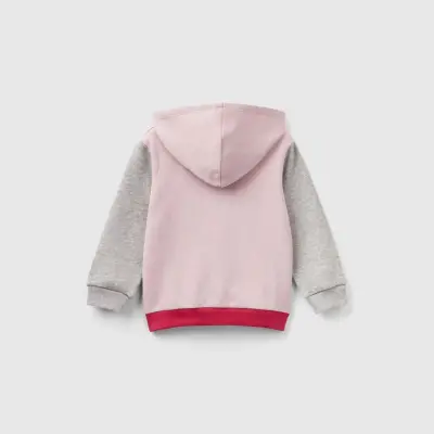 Benetton Sweatshirt Açık Pembe - 2