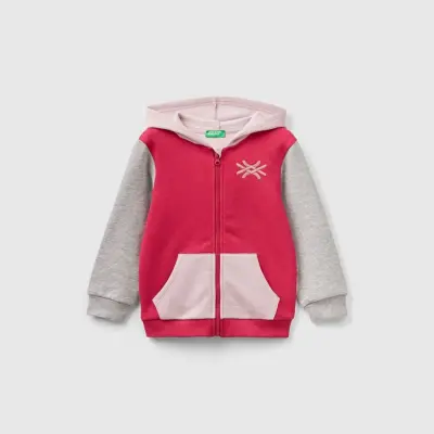 Benetton Sweatshirt Açık Pembe 