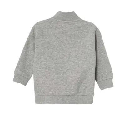 Benetton Sweatshirt Cepli Gri Melanj - 3