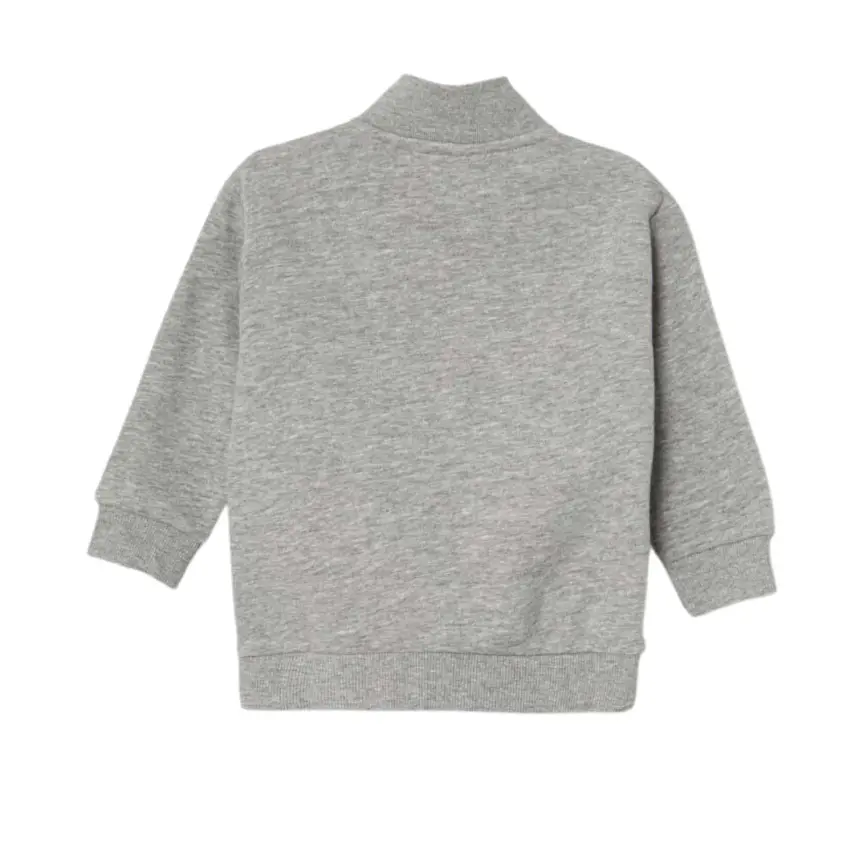 Benetton Sweatshirt Cepli Gri Melanj - 3
