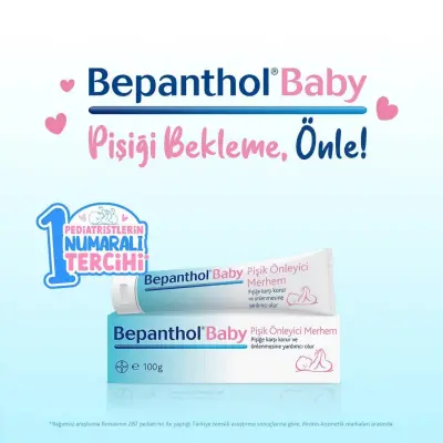 Bepanthol Baby Pişik Önlemeye Yardımcı Merhem 100 gr x 2 Adet - 4