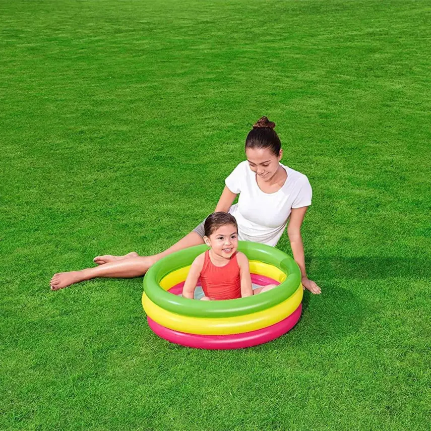 Bestway Havuz 3 Boğum Şişme Taban 70x24 cm - 7