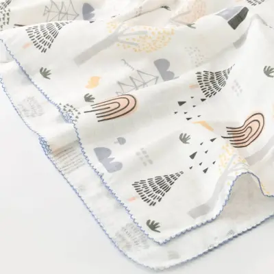 Bibaby Erkek Bataniye Müslin Rain Tree Ekru - 5