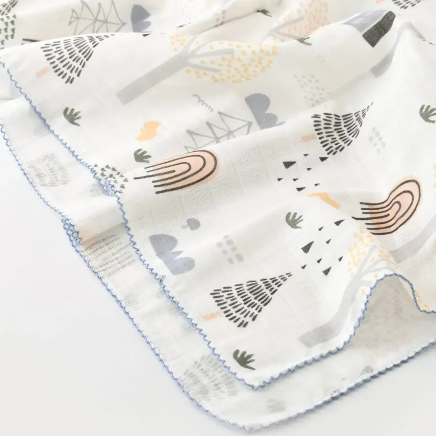 Bibaby Erkek Bataniye Müslin Rain Tree Ekru - 5