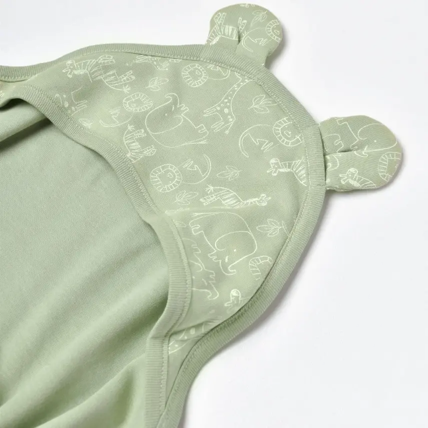 Bibaby Erkek Bel Destekli Kundak Zoo Is Good Lime Cream - 5