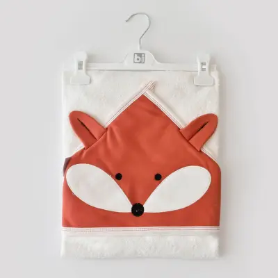 Bibaby Erkek Havlu Sweet Fox Ekru - Kiremit - 7