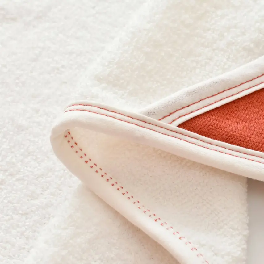 Bibaby Erkek Havlu Sweet Fox Ekru - Kiremit - 3