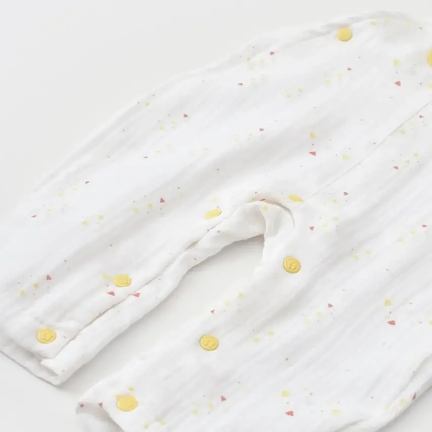 Bibaby Erkek Organik Salopet Tulum Baby Racoon Lemon Gross Vanilla Ice - 7