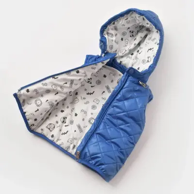 Bibaby Erkek Organik Yelek Şişme Roar King Saks - 3