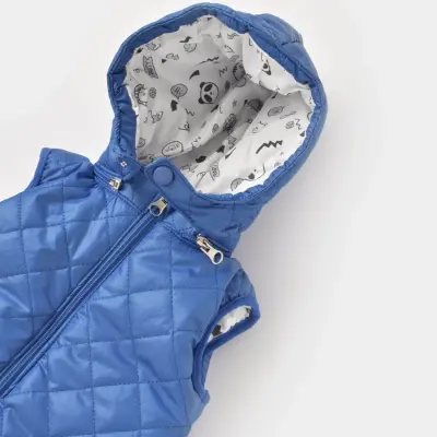 Bibaby Erkek Organik Yelek Şişme Roar King Saks - 4