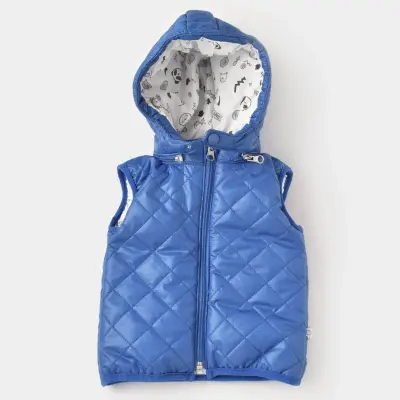 Bibaby Erkek Organik Yelek Şişme Roar King Saks 