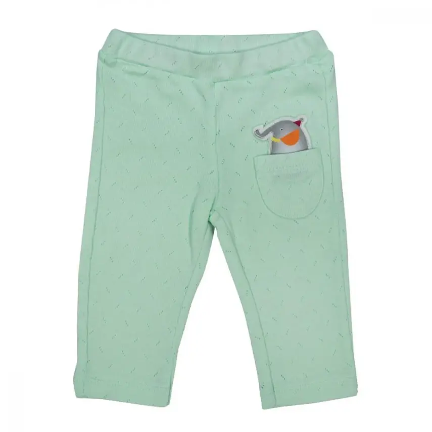 Bibaby Erkek Pantolon Patiksiz Bimini Circus Elephant Yeşil - 1