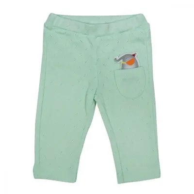 Bibaby Erkek Pantolon Patiksiz Bimini Circus Elephant Yeşil - 2