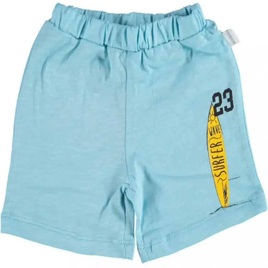 Bibaby Erkek Şort Bimboo Surfer Mavi - 1