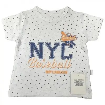 Bibaby Erkek T-Shirt Bimboo Siyah Puanlı - 3