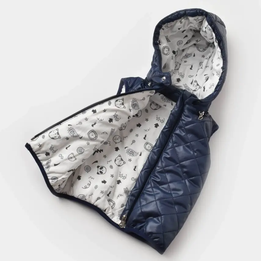 Bibaby Erkek Yelek Şişme Roar King Lacivert - 3