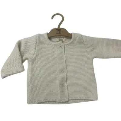 Bibaby Hırka Elegance Triko Ekru - 5