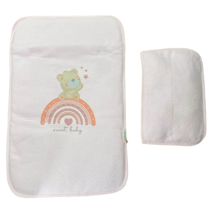 Bibaby Kız Alt Açma Kapitone Sweat Baby Pembe - 1