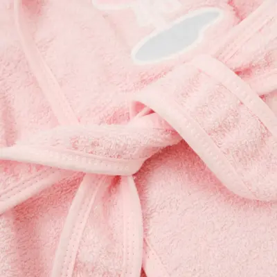 Bibaby Kız Bornoz Takımı Flamingo Pembe - 5