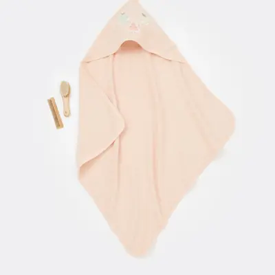 Bibaby Kız Havlu Happy Fruits Somon - 2