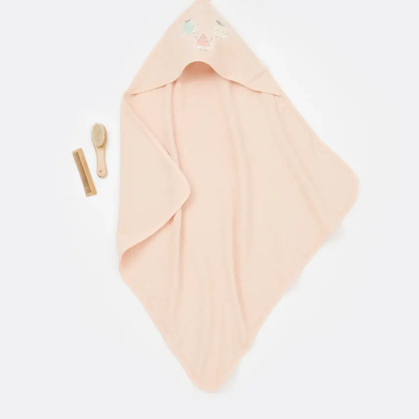 Bibaby Kız Havlu Happy Fruits Somon - 2