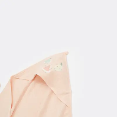 Bibaby Kız Havlu Happy Fruits Somon - 4