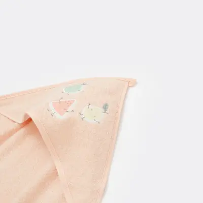 Bibaby Kız Havlu Happy Fruits Somon - 5