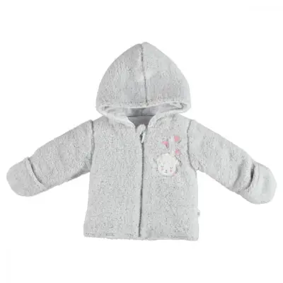 Bibaby Kız Hırka Sweet Lamb Welsoft Pembe