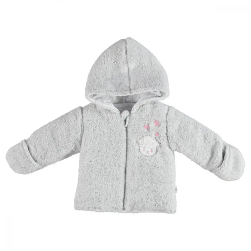 Bibaby Kız Hırka Sweet Lamb Welsoft Pembe - 1
