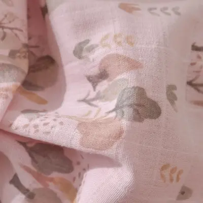 Bibaby Kız Müslin Battaniye Tree Pembe - 2