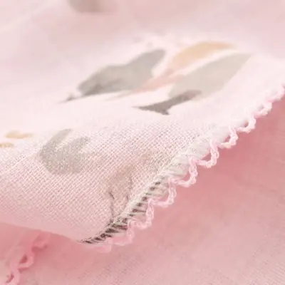 Bibaby Kız Müslin Battaniye Tree Pembe - 3