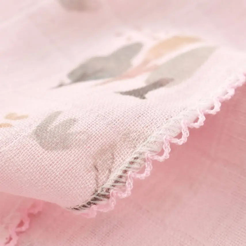 Bibaby Kız Müslin Battaniye Tree Pembe - 3