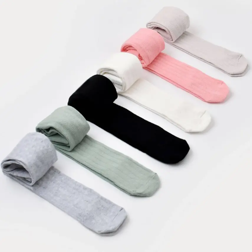 Bibaby Kız Organik Çorap Külotlu Kaymaz Derby Siyah - 6